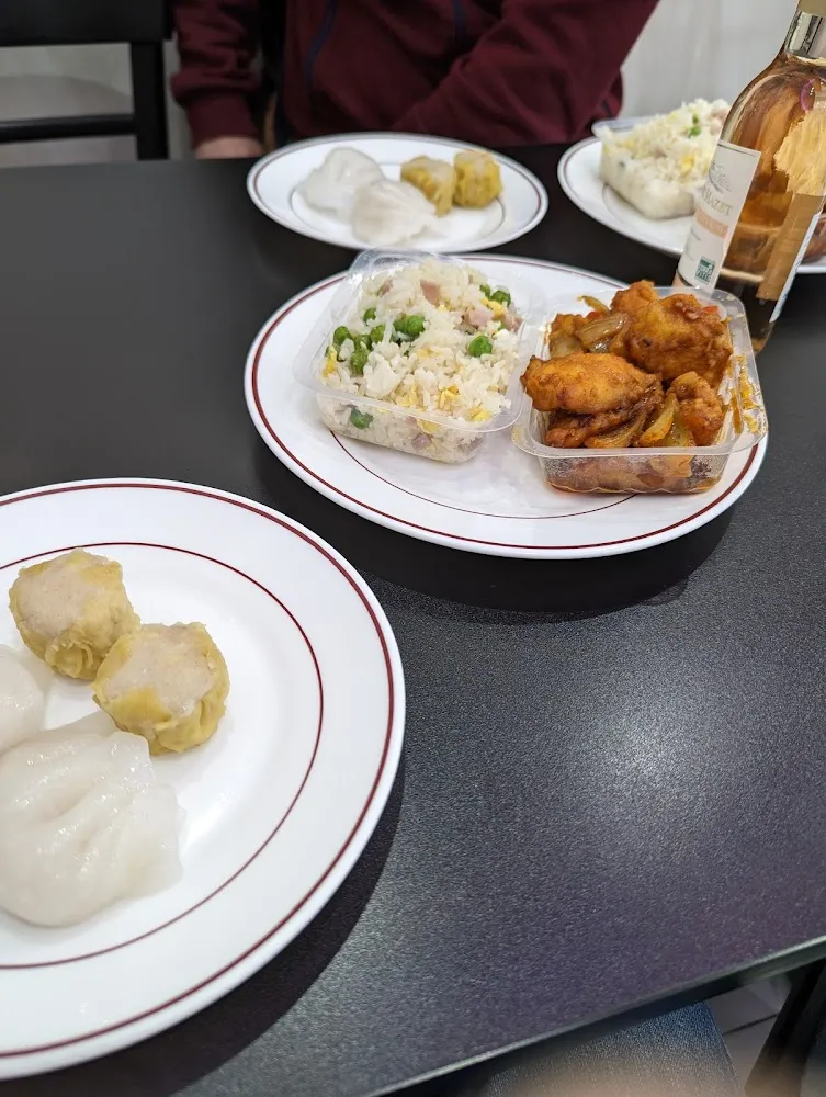 Vapeurs Crevettes Et Poisson